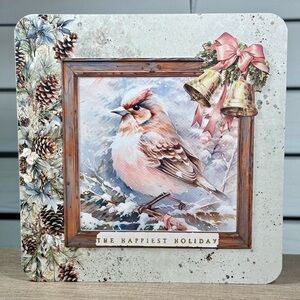 Handmade Christmas Greeting Card